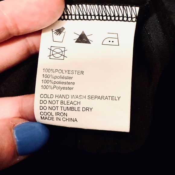 Black Bodycon Dress Zipper Back and Cutout Detail - Picture 5 of 6